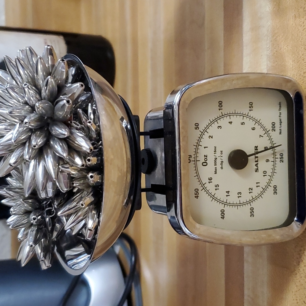 Unique Silver Statement Necklace - image 8